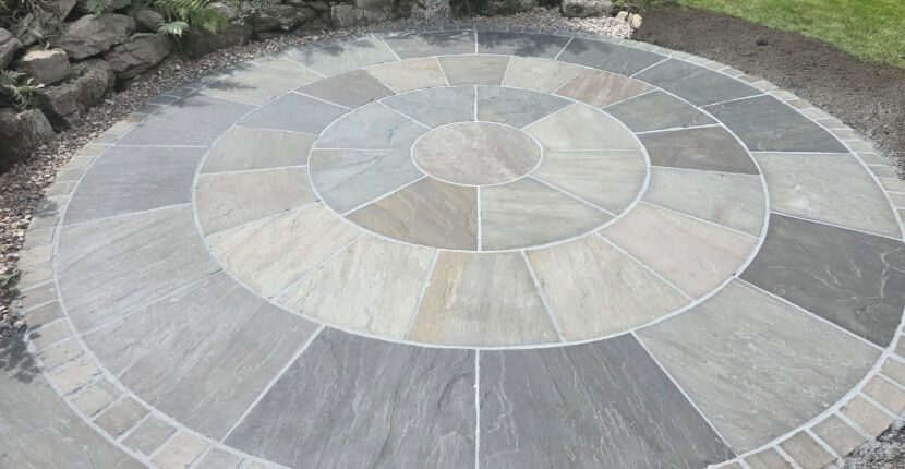 porcelain paving